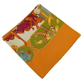 Sciarpa Carre 90 HERMES in seta multicolore - Hermès