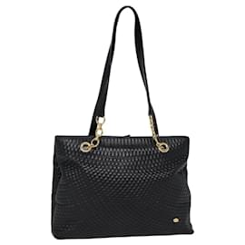 Bally Vintage Tote Bag aus gestepptem Leder