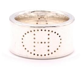 Hermes Eclipse Ruban Ring in Sterling Silver 925 - Hermès