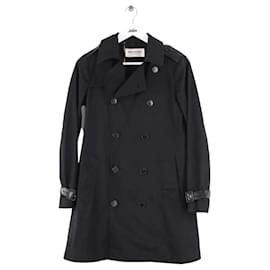 Saint Laurent Gabardina negra