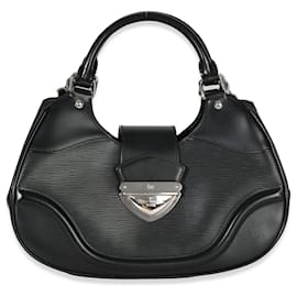 Borsa a tracolla Montaigne in pelle Epi nera Louis Vuitton