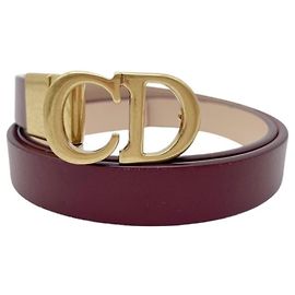 Christian Dior Saddle Reversibler Gürtel
