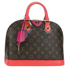 LOUIS VUITTON Bolso Monogram Totem Alma PM Flamingo LV Auth 179177SAM