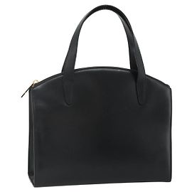 GUCCI Handtasche aus Leder Schwarz Gold 000 2058 0569 0 Auth 178820