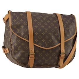 LOUIS VUITTON Borsa a Spalla Monogram Saumur 43 M42252 LV Auth 175074A