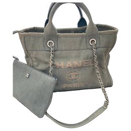 Sac Chanel Deauville 29 Shopper en Denim