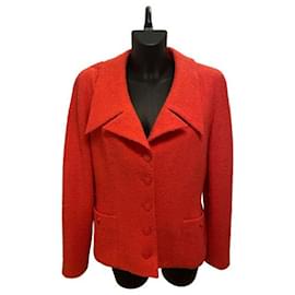 Veste Chanel Vintage Corail