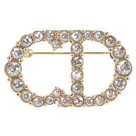 Christian Dior Gold Brosche V0362CDLCY_D301