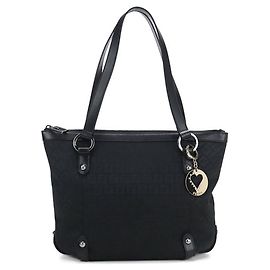 Fendi Zucchino Tote Bag Schwarz