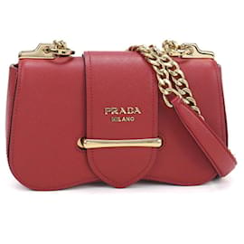 Borsa a tracolla in pelle Saffiano Prada