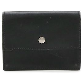 Portacartoline in pelle Box nera Hermès