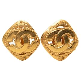 Orecchini a clip Chanel Vintage Coco Mark Logo