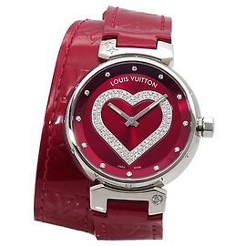 Reloj Louis Vuitton Tambour Heart Pomme d'Amour Q1314 para mujer