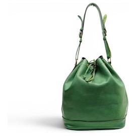 VINTAGE LOUIS VUITTON NOE GM M59002 BORSA A MANO IN PELLE EPI VERDE