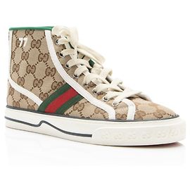 Sneakers alte Gucci GG Canvas Web 1977 Tennis - Taglia 6 / 36