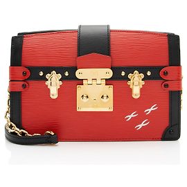 Clutch Trunk in pelle Epi Louis Vuitton