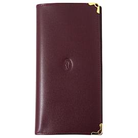 Cartier Men's Bi-Fold Leather Wallet