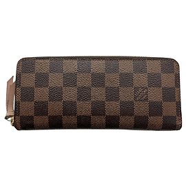 Portafoglio lungo in tela Damier Louis Vuitton