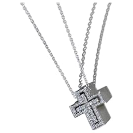 Collana Damiani Belle Époque in oro bianco 18K e diamanti
