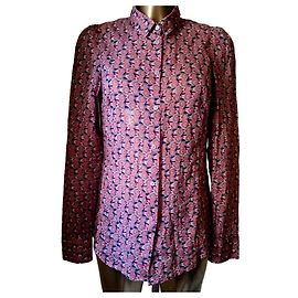 Autre Marque Marc O'Polo Baumwollbluse mit Fahrradprint