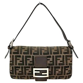 Borsa a tracolla a secchiello Fendi Zucca Mamma