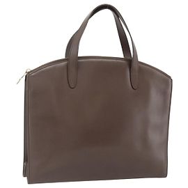 Sac à main GUCCI en cuir marron or 000 1998 0570 Auth 178815
