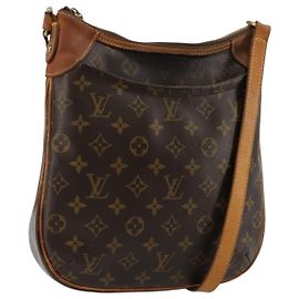 LOUIS VUITTON Borsa a tracolla Monogram Odeon PM M56390 LV Auth 179603