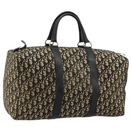 Boston Tasche Christian Dior Trotter Canvas Navy Auth 177823