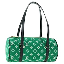 LOUIS VUITTON Monogram Jaguar Papillon 26 Hand Bag Green M46206 LV Auth 167298SM - Louis Vuitton