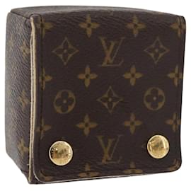 LOUIS VUITTON Étui à bijoux Monogram Boîte à bijoux LV Auth hk3762A - Louis Vuitton