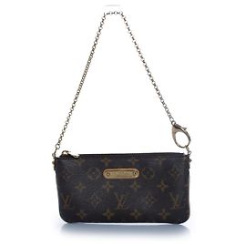 Louis Vuitton, pochette Milla in tela monogram