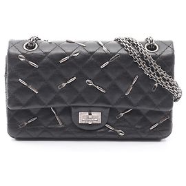 Borsa a tracolla Chanel 2.55 Matelassé Mademoiselle Chain Double Flap