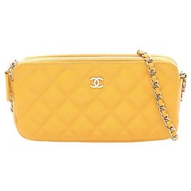 Borsa Chanel Matelassé Gialla