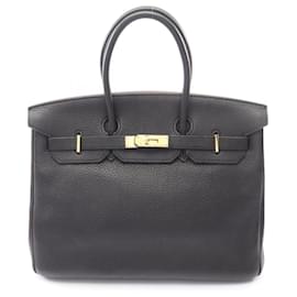 Borsa Birkin 35 Hermes in nero - Hermès