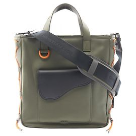 Christian Dior Dior × sacai SADDLE 2WAY Tote Bag