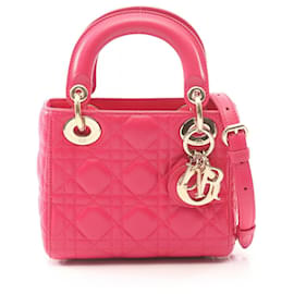 Borsa 2-Way Christian Dior Dior Lady Mini Cannage
