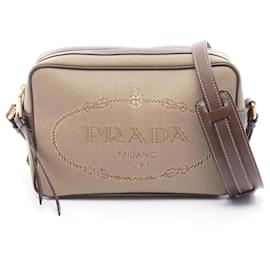 Borsa a tracolla/Borsa a mano in jacquard con LOGO Prada