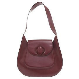 Borsa a tracolla Cartier Must Line Burgundy
