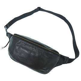 Marsupio in pelle nera Yves Saint Laurent