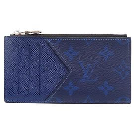 Louis Vuitton Blue Card Wallet