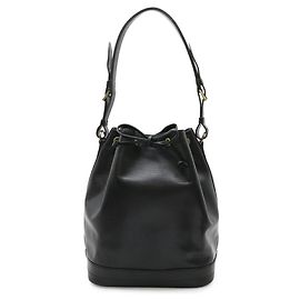 Borsa a tracolla Louis Vuitton Epi Noe in Noir