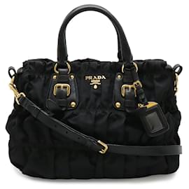 Borsa Tote Prada Tessuto arricciata