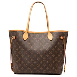 Louis Vuitton Marrone Monogram Neverfull MM