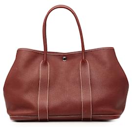 Hermès Red Negonda Garden Party 36
