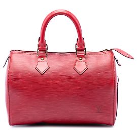 Louis Vuitton Speedy 30 aus rotem Epi-Leder