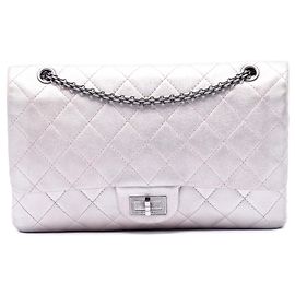 Chanel Rosa Trapuntato Lambskin Iridescente Reissue 2.55 Double Flap 227