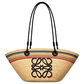 Loewe Borsa Cesta Anagram in paglia