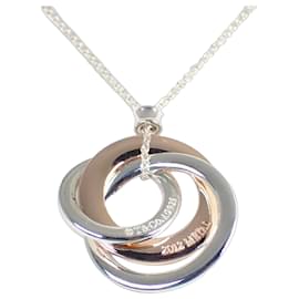 Collana Tiffany & Co. 925 Metal 1837 Interlocking Circle