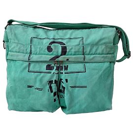 Dolce & Gabbana Borsa a Tracolla in Tela Verde
