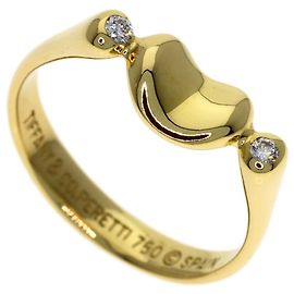 Anello Bean a 2 pezzi in diamante di Tiffany & Co. in oro giallo 18K